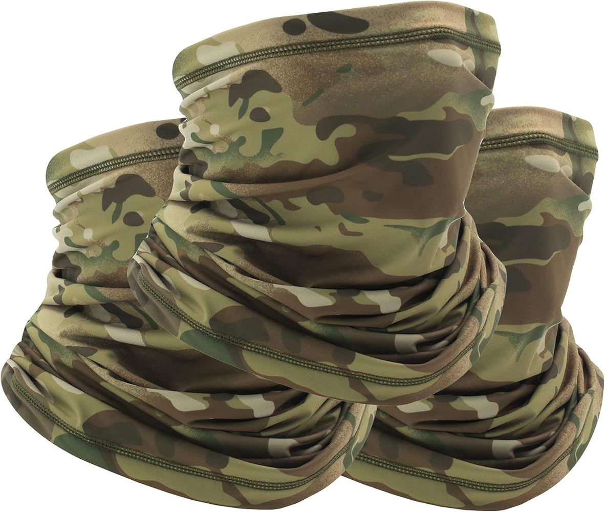 Amazon.co.jp: 冷却迷彩ネックゲイターフェイスマスク UV保護 フェイス